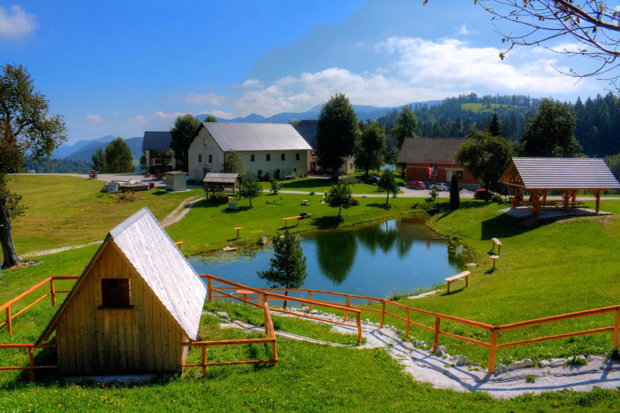 Wooden Chalet - Homestead Vrhovc Zelezniki Εξωτερικό φωτογραφία