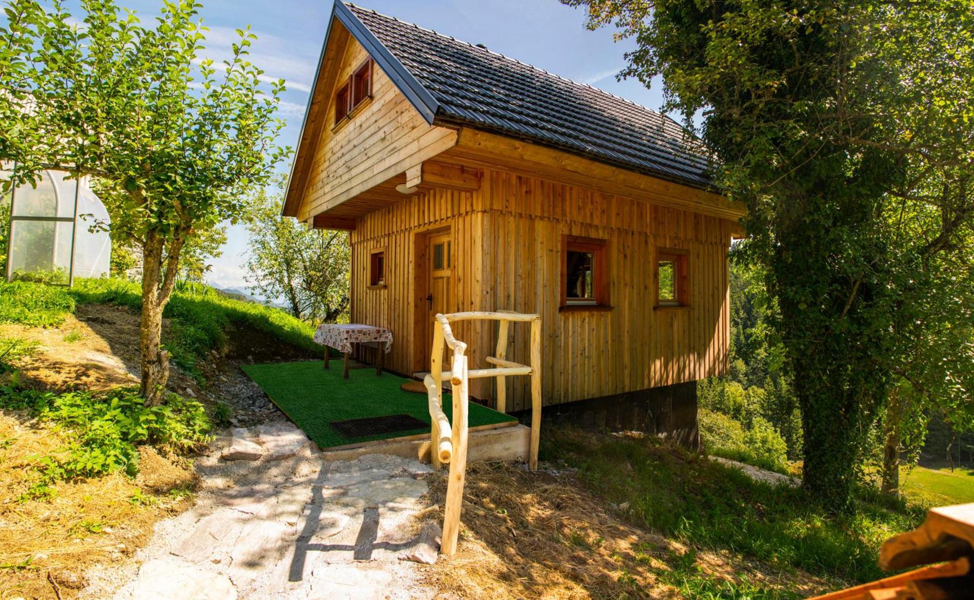 Wooden Chalet - Homestead Vrhovc Zelezniki Εξωτερικό φωτογραφία